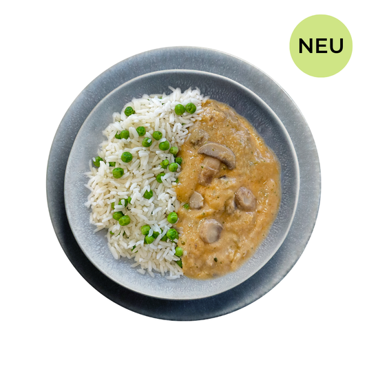 Champignonschnitzel vom Huhn